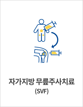 자가지방 무릎주사치료(SVF)