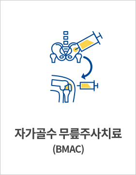 자가골수 무릎주사치료(BMAC)